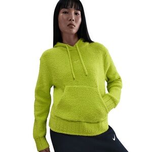 Nike Women's Vibrant Green Hoodie
